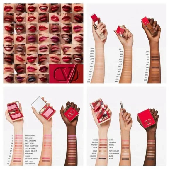 SALE!❤️VALENTINO  #106A SOFT SIENNA Rosso Refillable Lipstick ✨ NIB - Picture 4 of 9